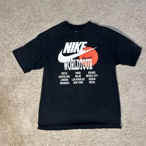 Nike Kids Black World Tour T-Shirt